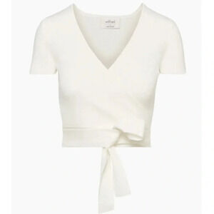 Wilfred Cream V-Neck Sweater